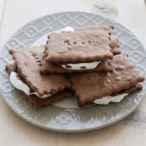 マシュマロチョコサブレサンド